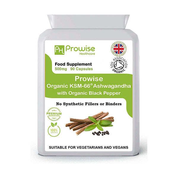 Prowise KSM-66 Ashwagandha  500mg 90 Capsule GOODS Superdrug   