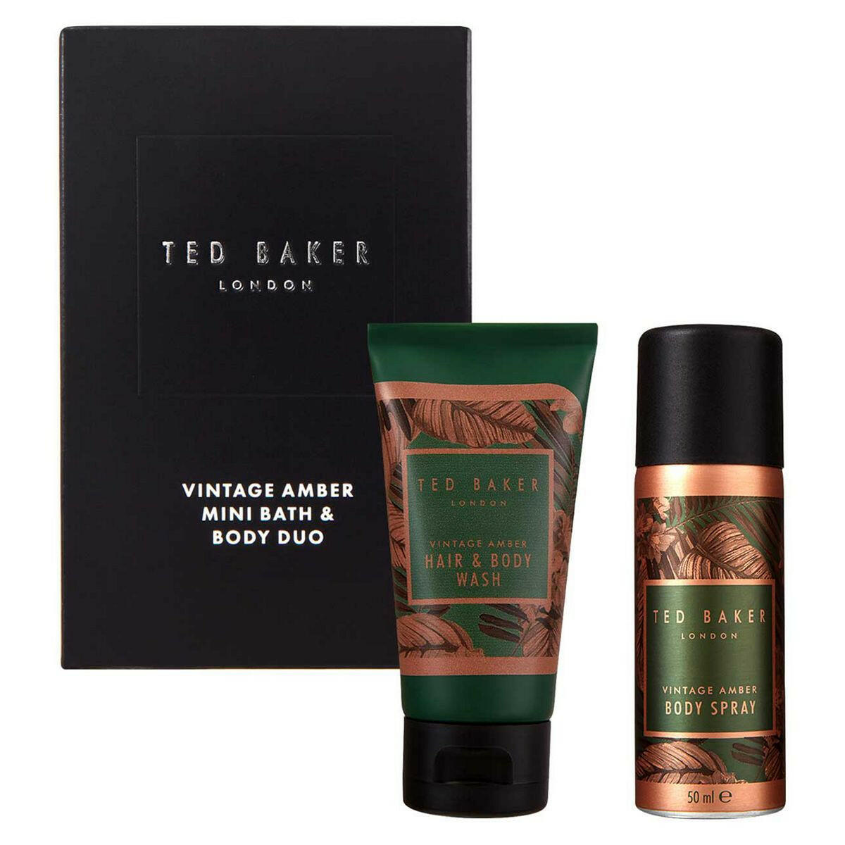 Ted Baker Vintage Amber Mini Bath & Body Duo GOODS Boots   