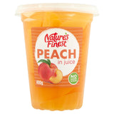 Nature's Finest Peach in Juice 400g Fruit Sainsburys   