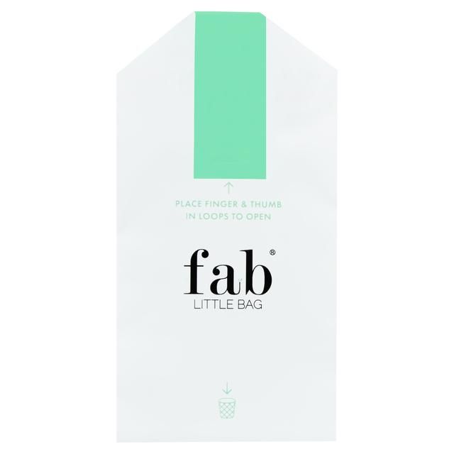 FabLittleBag Sustainably Sourced Bags for Tampons and Pads Bathroom Pack   20 per pack