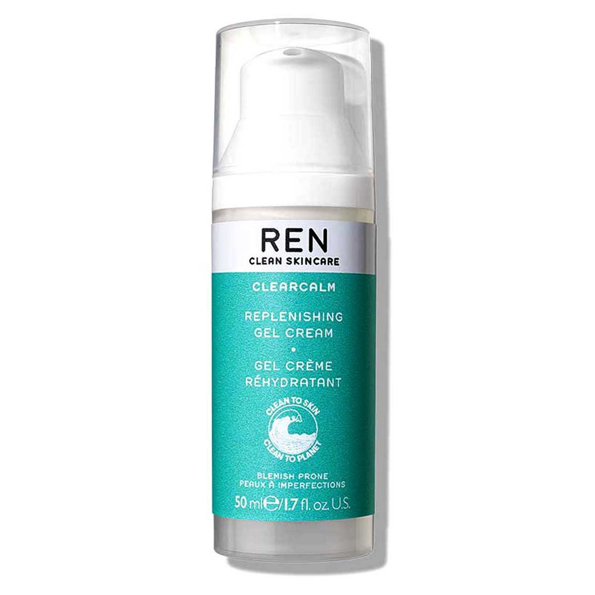 REN Clean Skincare Clearcalm Replenishing Gel Cream 50ml Body Care Boots   