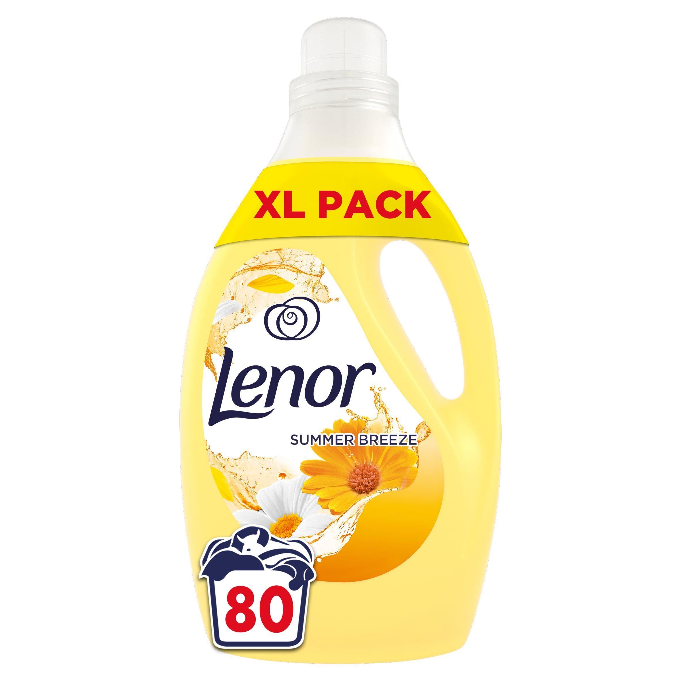 Lenor Fabric Conditioner Summer Breeze 2.905L (80 Washes) fabric conditioner Sainsburys   