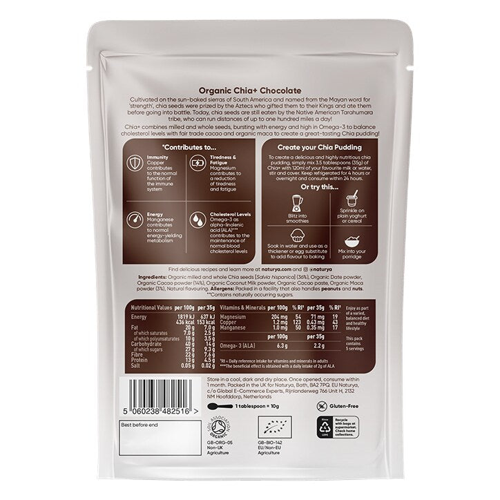 Naturya Chia+ Strawberry Organic 175g