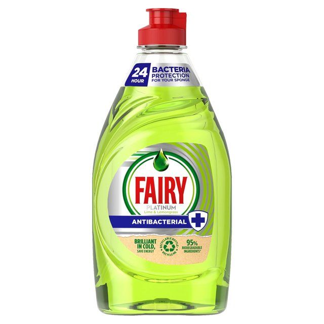 Fairy Antibacterial Lime Washing Up Liquid   383ml