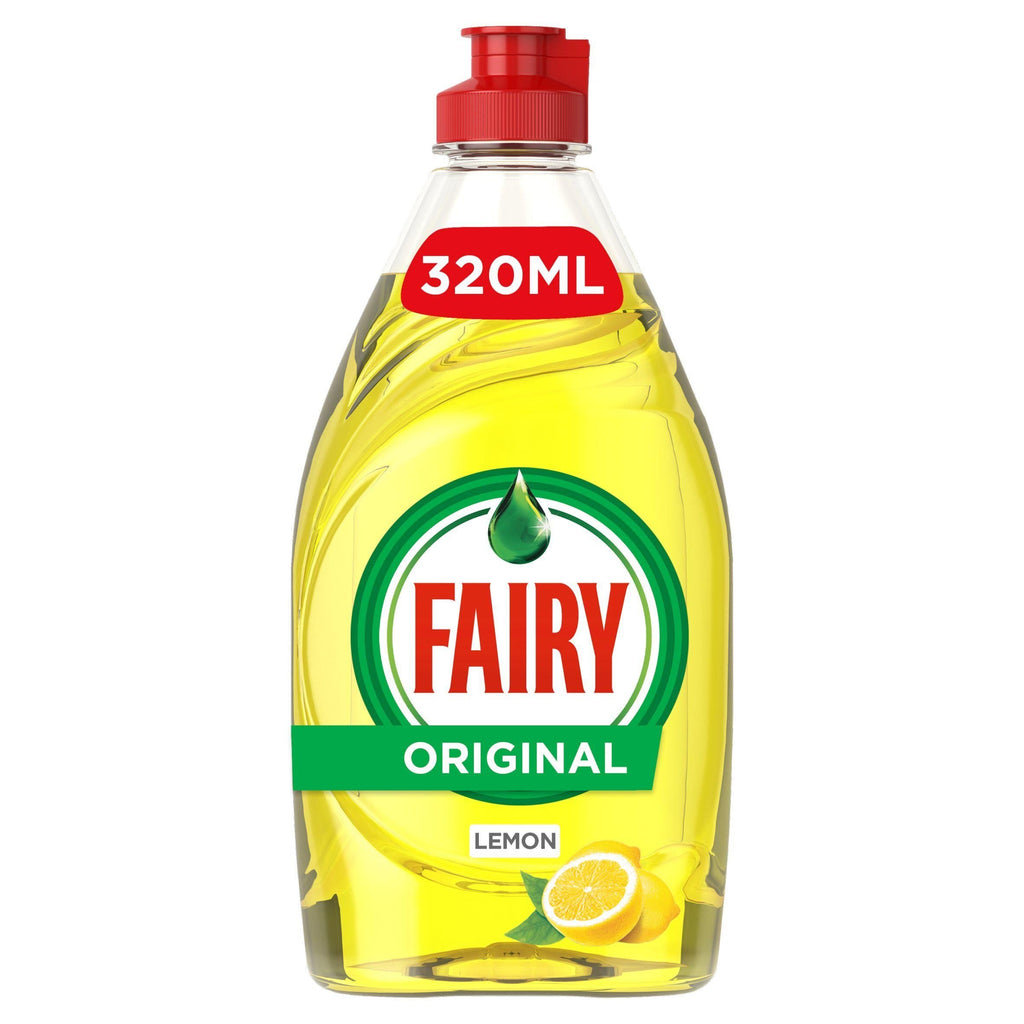 Fairy Lemon Washing Up Liquid with Liftaction 320ml