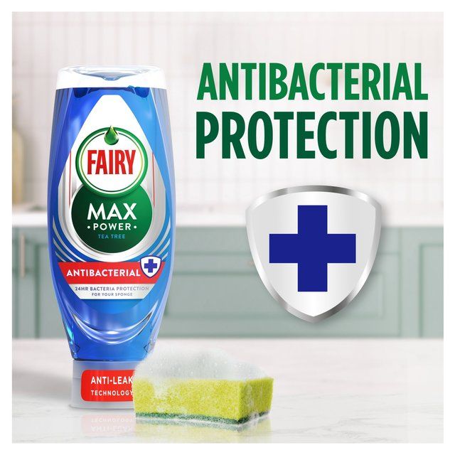 Fairy Max Power Antibac Eucalyptus Washing Up Liquid   980ml