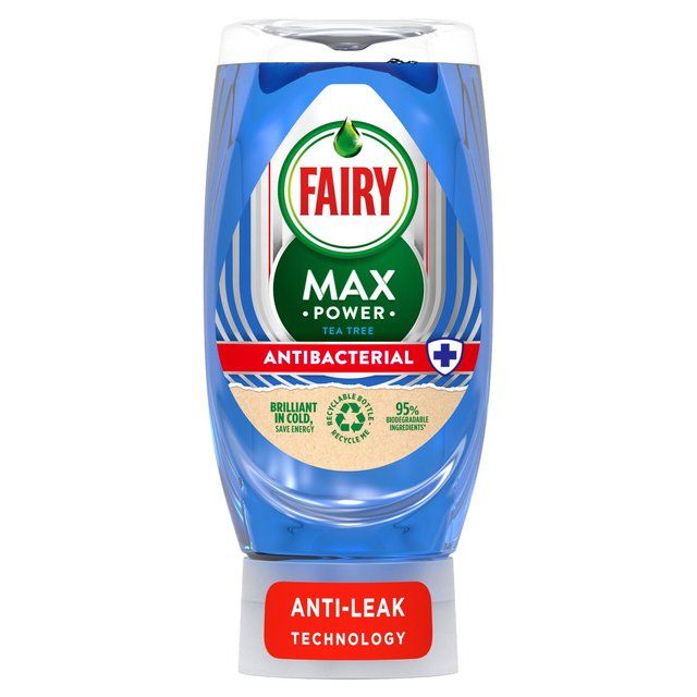 Fairy Max Power Antibac Washing Up Liquid   370ml