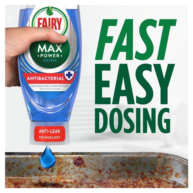 Fairy Max Power Antibac Washing Up Liquid