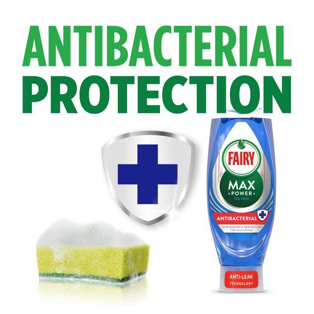 Fairy Max Power Antibac Washing Up Liquid