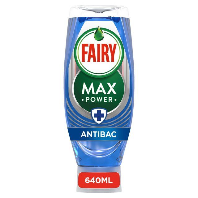 Fairy Max Power Antibac Washing Up Liquid   640ml