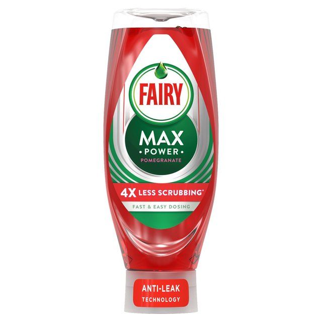 Fairy Max Power Pomegranate Washing Up Liquid