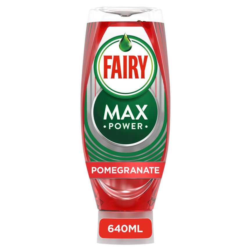 Fairy MaxPower Washing Up Liquid Pomegranate