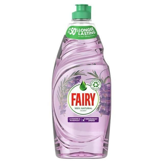 Fairy Naturals Washing Up Liquid Lavender & Rosemary 625ml