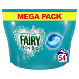 Fairy Non Bio Pods Washing Capsules Sensitive Skin   54 per pack