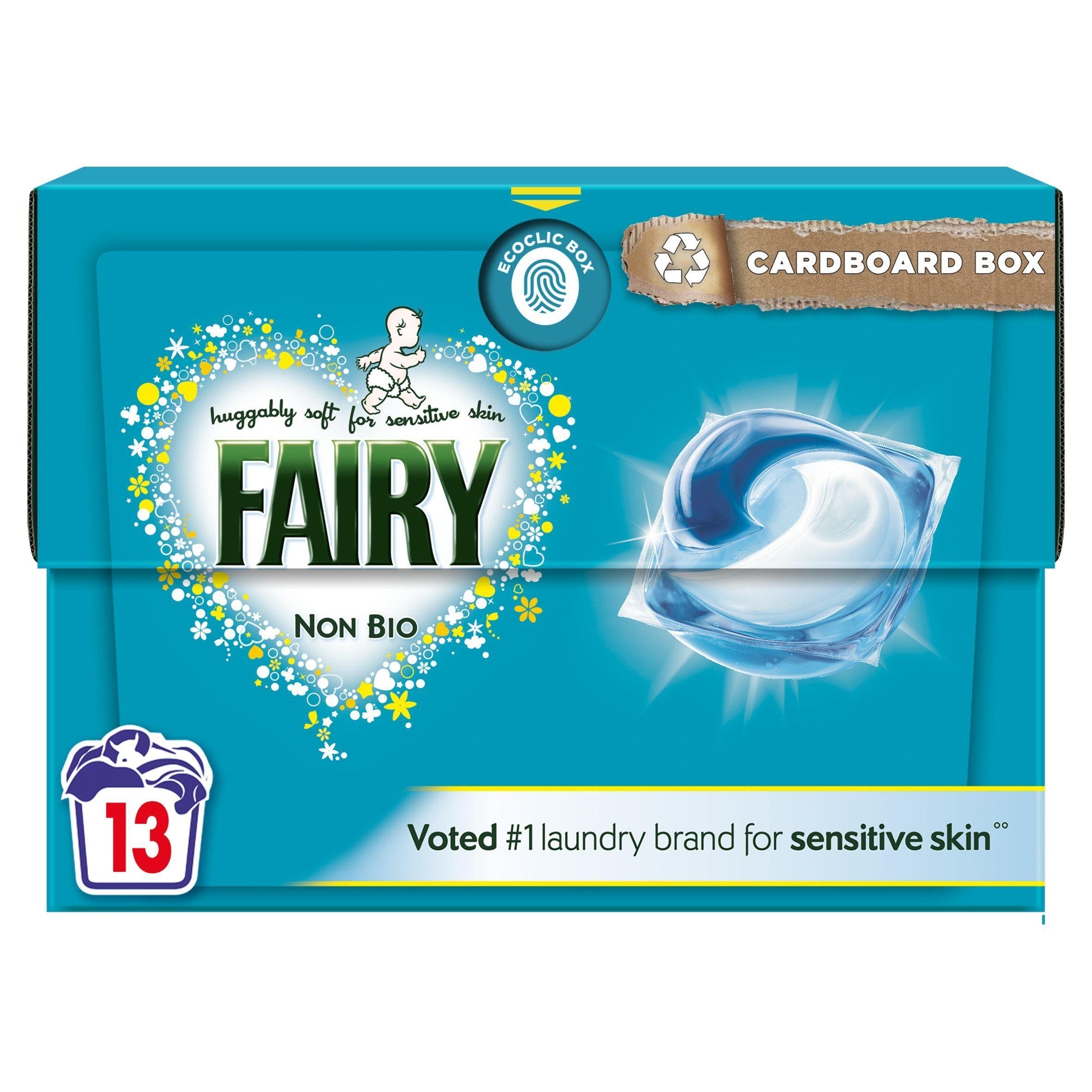 Fairy Non Bio PODS Washing Liquid Capsules 13 Washes