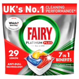 Fairy Platinum Plus All In One Lemon Dishwasher Tablets x29