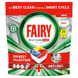 Fairy Platinum Plus Lemon Dishwasher Tablets   29 per pack