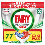 Fairy Platinum Plus Lemon Dishwasher Tablets   77 per pack