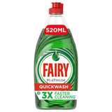 Fairy Platinum Quickwash Original Washing Up Liquid 520ml