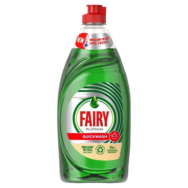 Fairy Platinum Quickwash Original Washing Up Liquid   520ml