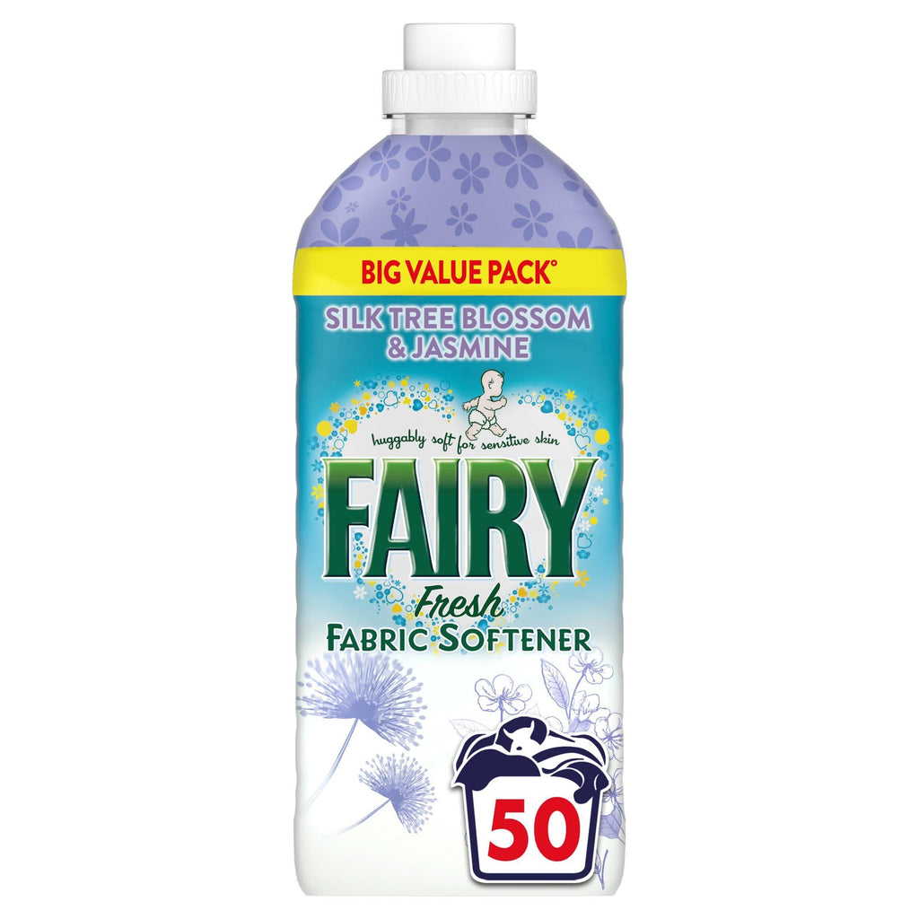 Fairy Silk Tree Blossom & Jasmine Fabric Conditioner 50 Washes 1.65L