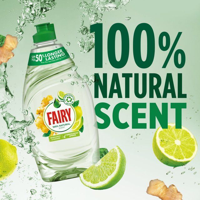 Fairy Washing Liquid Natural Bergamot &amp;amp; Ginger