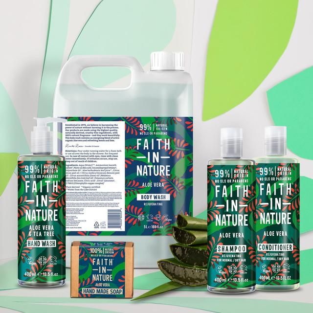 Faith in Nature Aloe Vera Shampoo   400ml