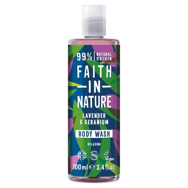 Faith In Nature Body Wash - Lavender & Geranium   100ml