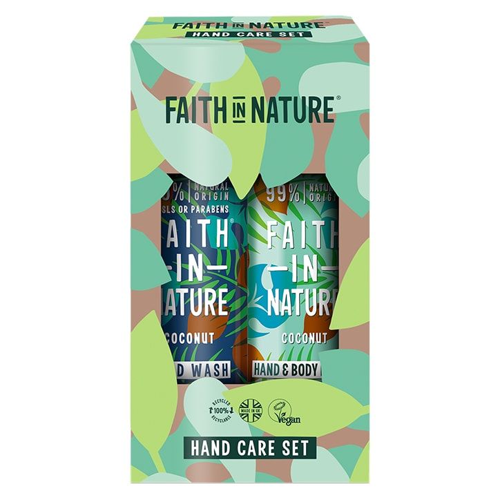 Faith in Nature Coconut Hand & Body Gift Set 2 x 400ml