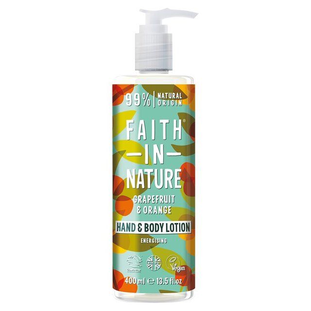 Faith in Nature Grapefruit &amp;amp; Orange Hand and Body Lotion   400ml