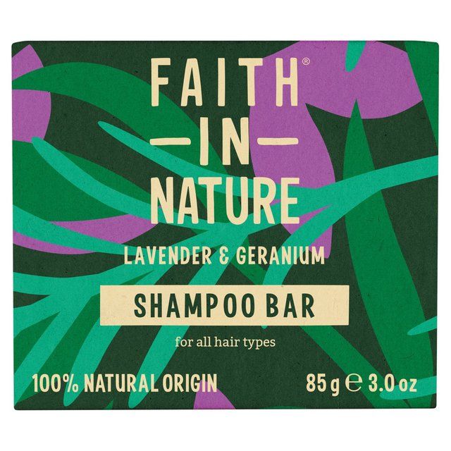 Faith in Nature Lavender & Geranium Shampoo Bar   85g