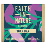 Faith in Nature Lavender Pure Hand Made Soap Bar   100g