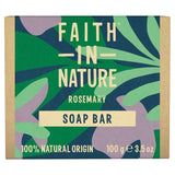 Faith in Nature Rosemary Pure Hand Made Soap Bar   100g