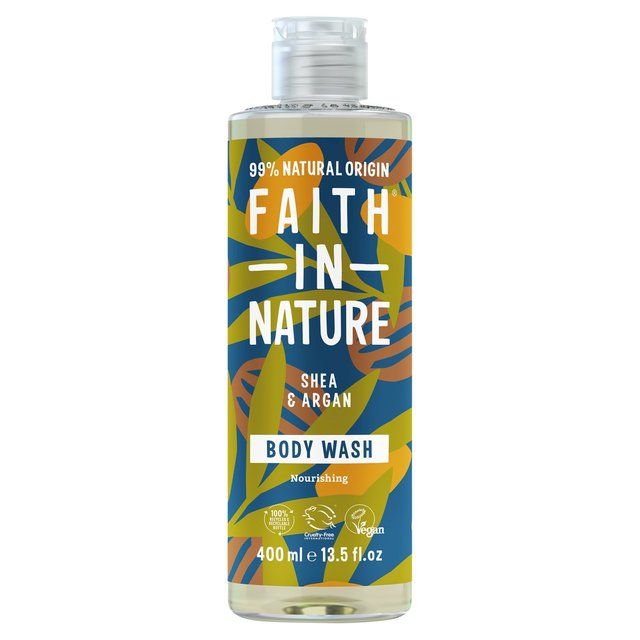 Faith in Nature Shea &amp;amp; Argan Body Wash   400ml