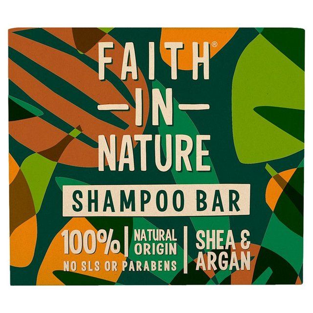 Faith in Nature Shea & Argan Shampoo Bar   85g