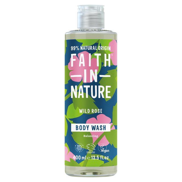 Faith in Nature Wild Rose Body Wash    400ml