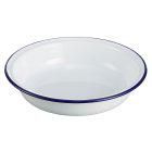 Falcon 22cm Round Enamel Pie Dish Black