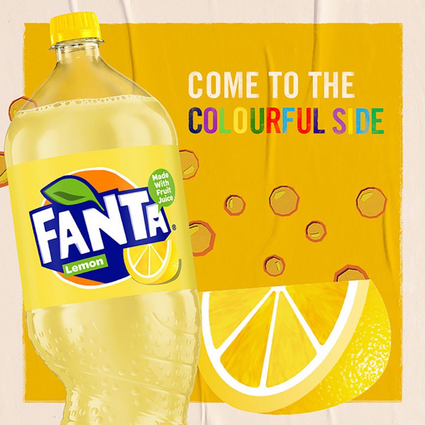 Fanta Lemon Bottle