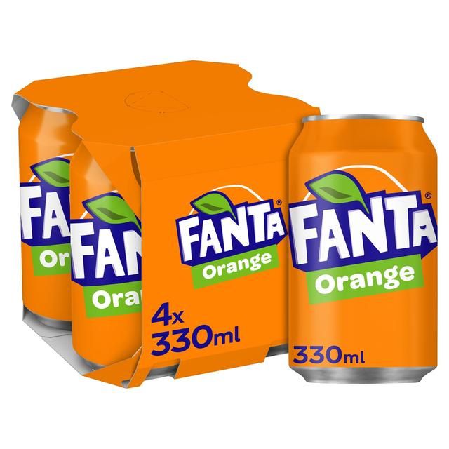 Fanta Orange   4 x 330ml