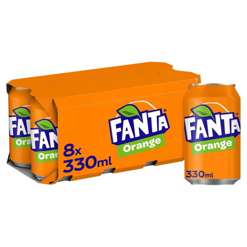 Fanta Orange Cans