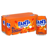 Fanta Orange Zero   8 x 330ml