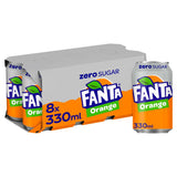 Fanta Orange Zero Cans