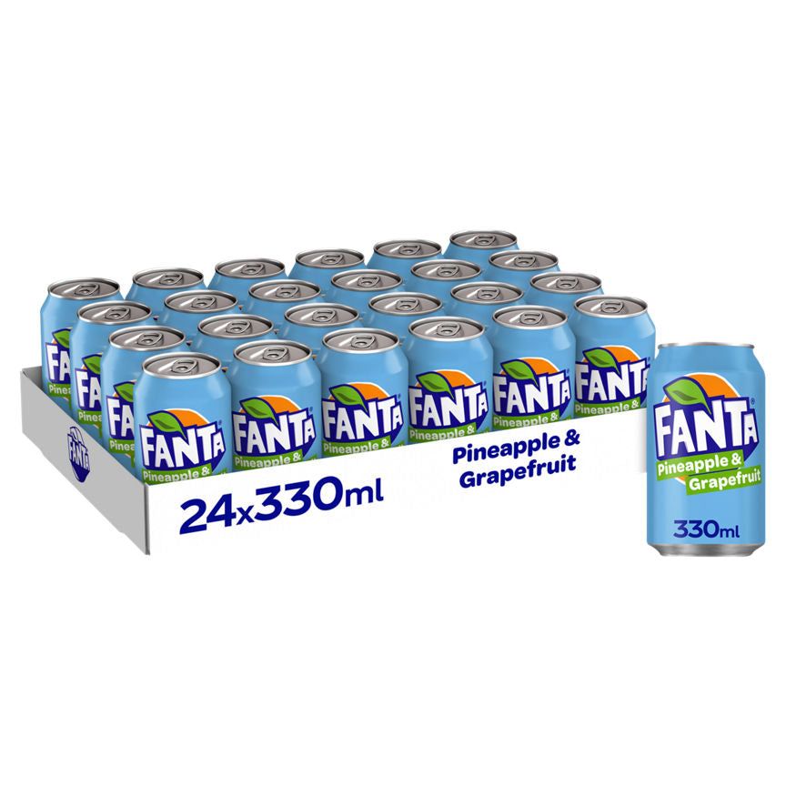 Fanta Pineapple &amp;amp; Grapefruit 24 x 330ml