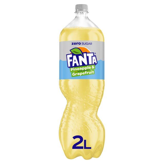 Fanta Pineapple &amp;amp; Grapefruit Zero   2L