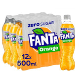 Fanta Zero Orange   12 x 500ml