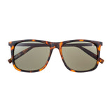 Farah Sunglasses - Matte Torte and Solid Green Frame