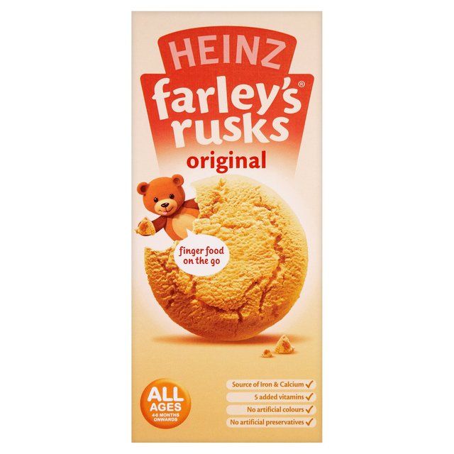 Farley's Rusks Original Baby Food Snacks 6+ Months   150g