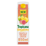 Tropicana Sensations Pineapple & Pink Guava Crush Juice 850ml GOODS Sainsburys   