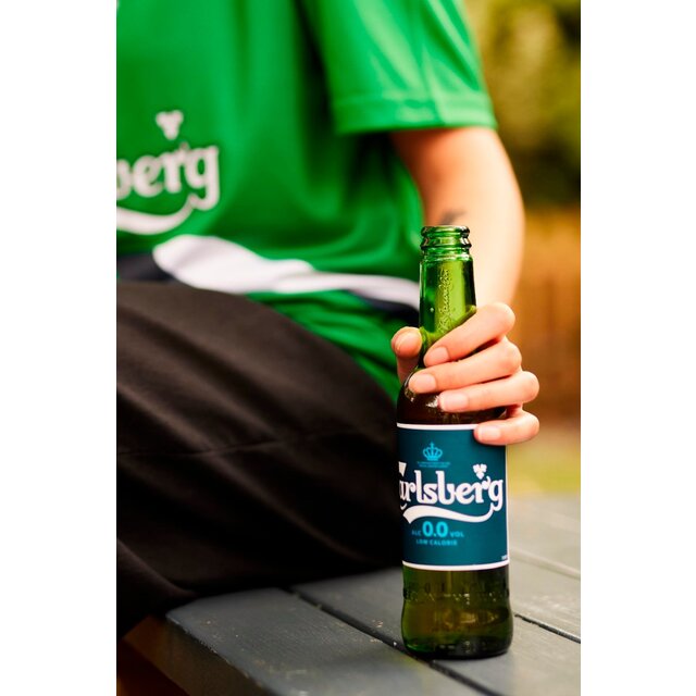 Carlsberg Alcohol Free Lager Beer Bottles   4 x 330ml