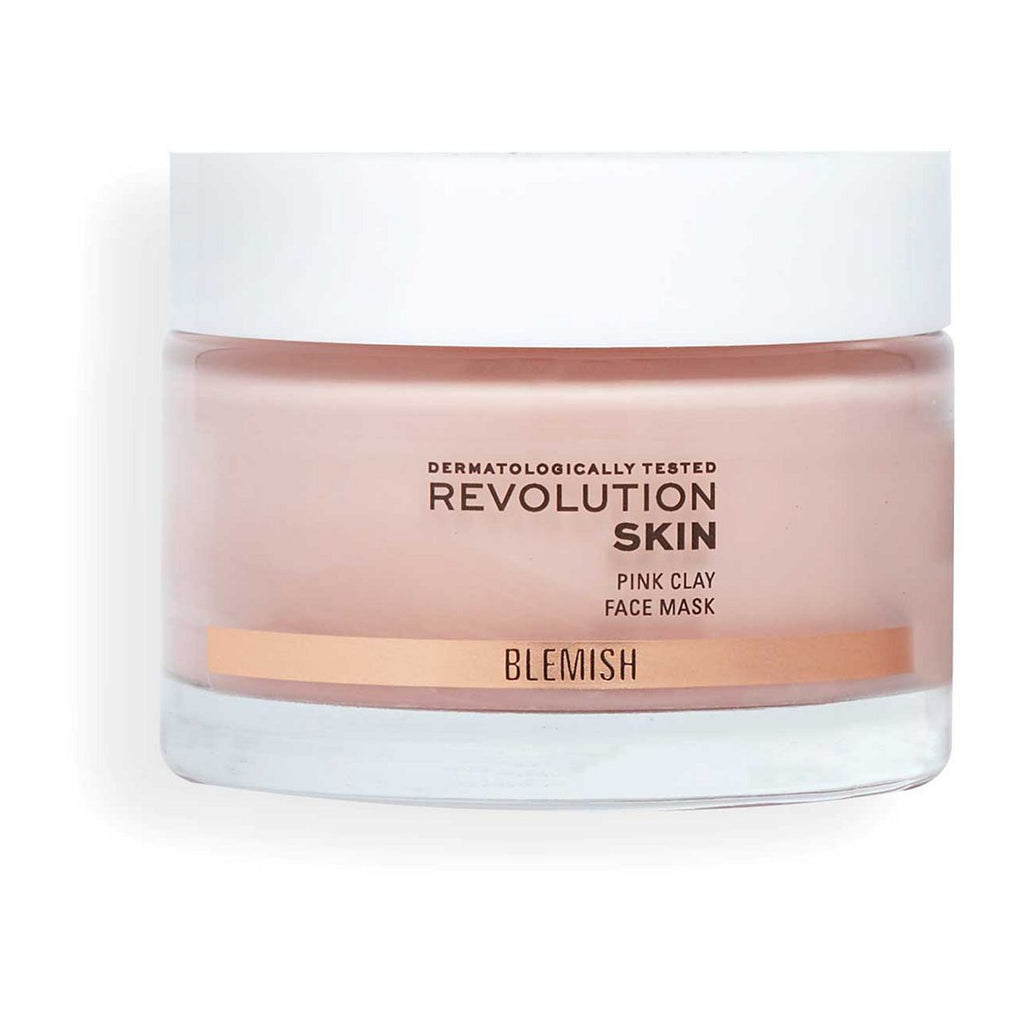 Revolution Skin Pink Clay Detoxifying Face Mask 50ml